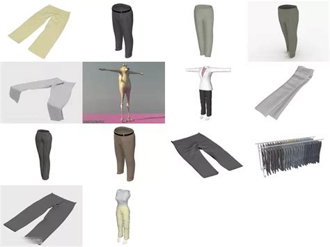 Top 14 Pants 3d Models For Rendering Most Recent 2022 Open3dmodel