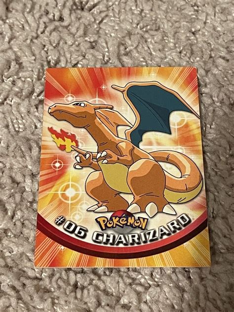 1999 Topps Pokemon TV Animation Edition Series 1 Charizard 6 1z8 EBay