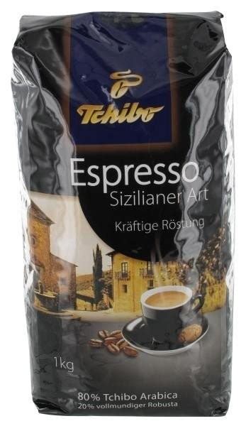 Tchibo Espresso Sizilianer Art Bohnen Kg Ab