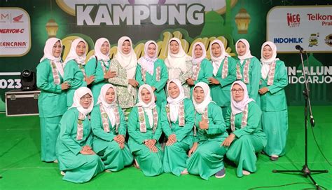 Fatayat NU PAC Candi Raih Juara II Dalam Lomba Rebana