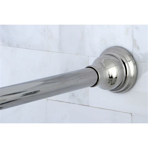 Kingston Brass Edenscape 60 In To 72 In Polished Chrome Tension Single