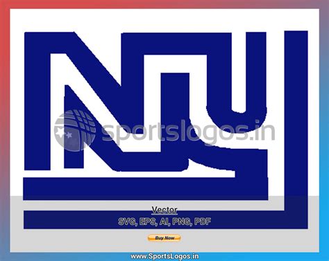 New York Giants - Football Sports Vector SVG Logo in 5 formats ...