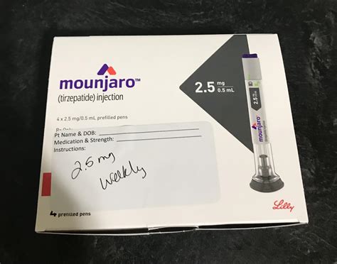 Starting Mounjaro! First Box! : r/Mounjaro