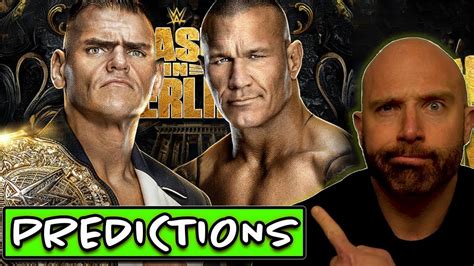 My Wwe Bash In Berlin Predictions Youtube