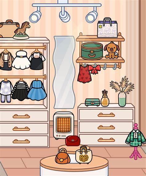 Toca Boca Closet Inspo Small Wardrobe Design Adorable Homes Game