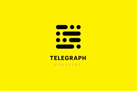 Telegraph logo. | Creative Logo Templates ~ Creative Market