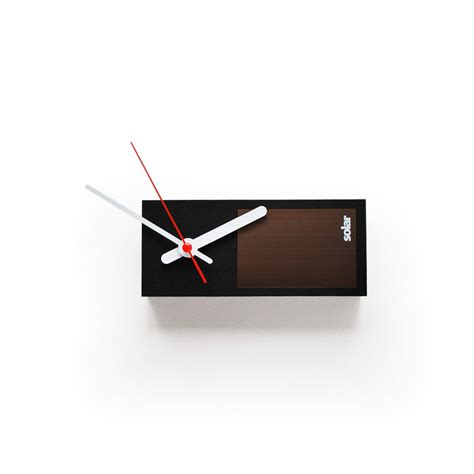 Solar Clock | Clock, Solar, Touch of modern