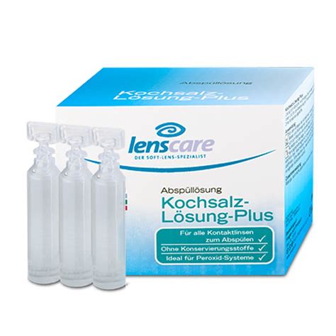 Lenscare Kochsalz L Sung Plus X Ml Shop Apotheke