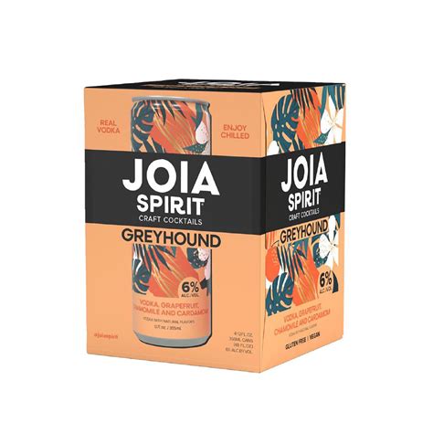 Joia Spirit Greyhound 12oz 4pk Cn Luekens Wine Spirits