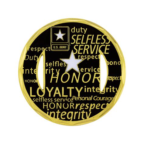 U.S. Army Core Values Coin | USAMM