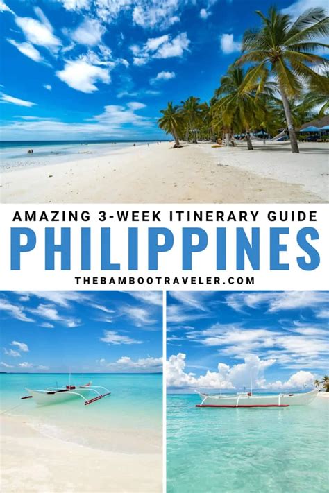 Philippines Itinerary: Island Hopping in Paradise - The Bamboo Traveler