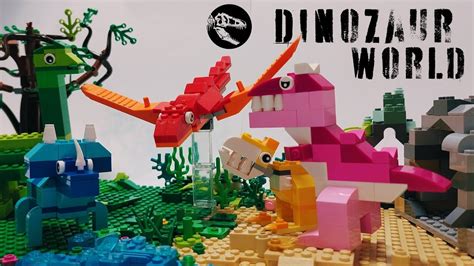 Lego Dinozaury Popularne Dinozaury Zbudowane Z Klock W T Rex