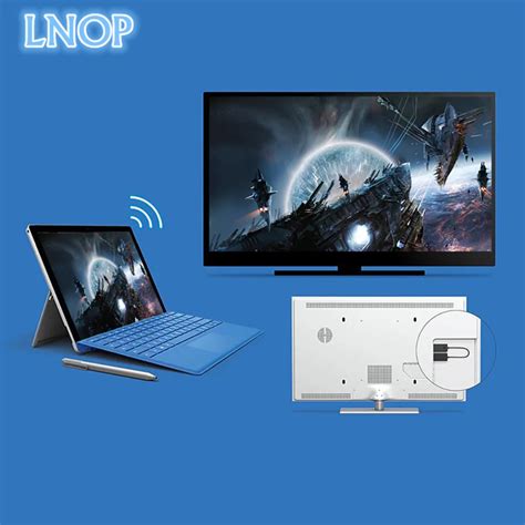 LNOP Laptop/Tablet/Smartphone to HDMI HD TV For Microsoft Wireless ...