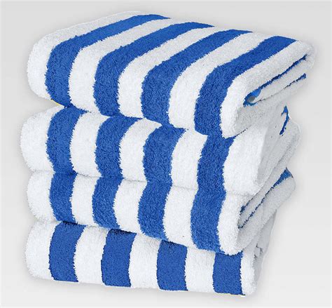 Oxford 30x70 Cabana Stripe Pool Towel Collection