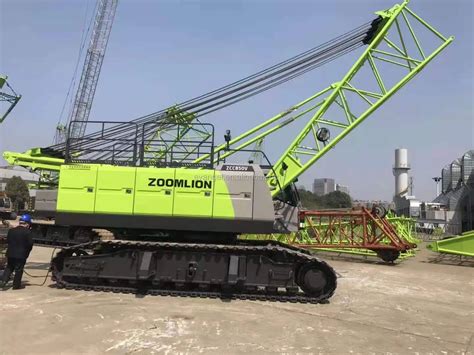 Zoomlion 80 Ton Hydraulic Crawler Crane Lattice Boom Crane Zcc850h