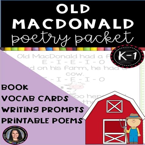 Old MacDonald Nursery Rhyme Packet - Store - Little Learning Corner