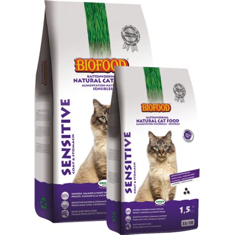 Kattenvoer Biofood Sensitive Special 4 Pets Vachtverzorging En Voer