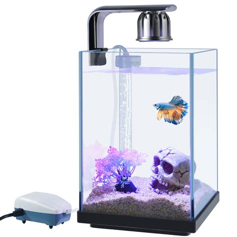 snapklikcom hitop gallon mini glass aquarium fish tank  high