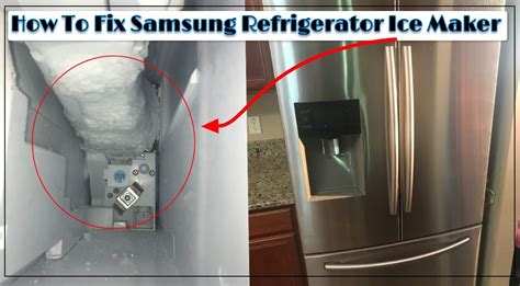 How To Fix Samsung Refrigerator Ice Maker Not Working: 2 Easy Solutions
