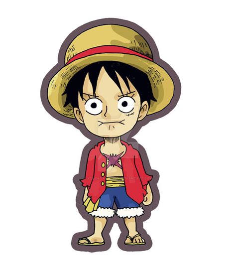 chibi Monkey D. Luffy by xchokoxotakux on DeviantArt