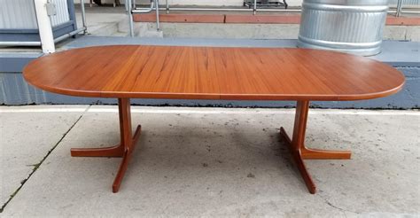 Karl Erik Ekselius Teak Round Or Oval Danish Modern Dining Table At