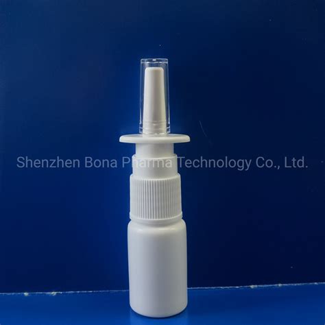 Pharmaceutical Metered Nasal Spray Pump Manufacturer 10ml Plastic