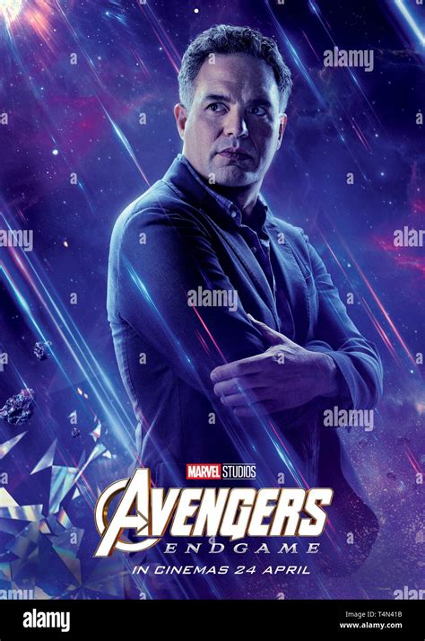 AVENGERS ENDGAME Aka AVENGERS 4 Character Poster Mark Ruffalo As