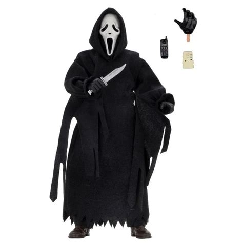 Ghost Face Scream Mask with Knife - Screamers Costumes