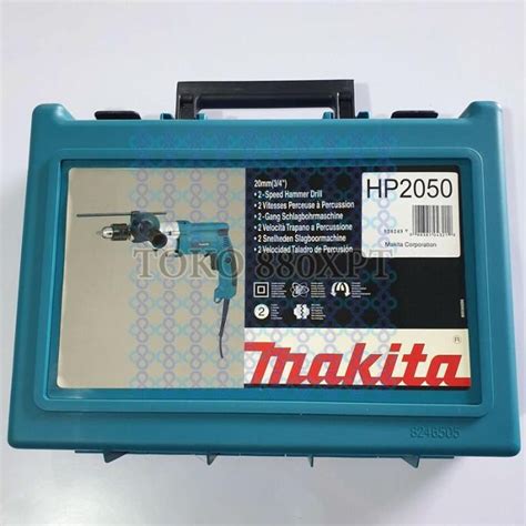 Jual Mesin Bor Beton Tembok Hammer Drill Makita HP 2050 Shopee