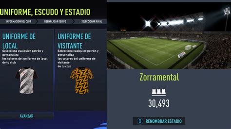 Crea Tu Propio Club Desde Cero En Fifa Escudo Kits Editor De