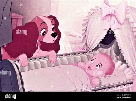 Lady With New Baby In WALT DISNEY S LADY AND THE TRAMP 1955 Directors