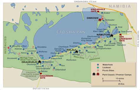 Etosha Map