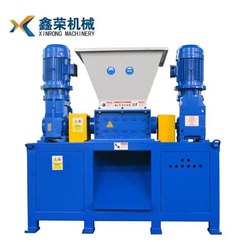 Paint Bucket Shredder Steel Bucket Shredder Double Shaft Shredder For