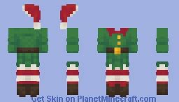 Christmas Elf Minecraft Skin