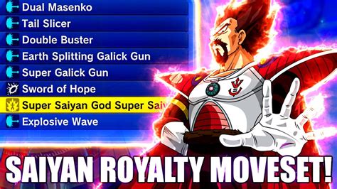 Full Saiyan Royalty Themed Moveset Dragon Ball Xenoverse 2 YouTube