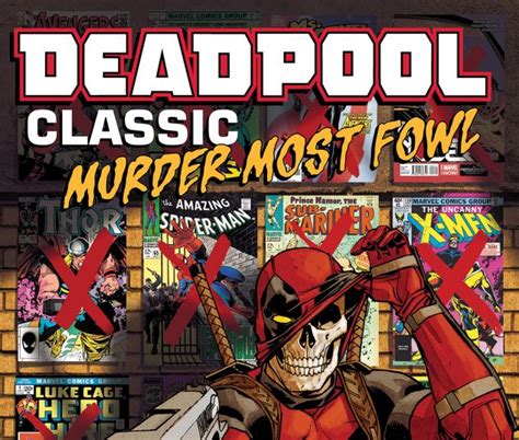 Deadpool Classic Vol 22 Murder Most Fowl Trade Paperback Comic