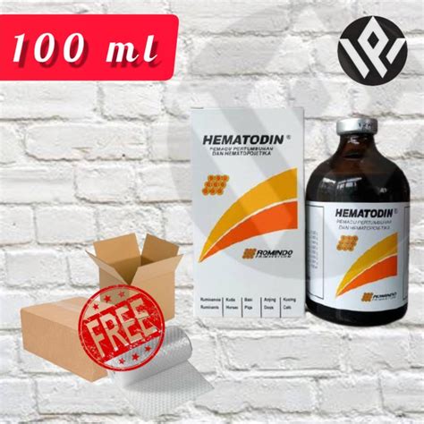 Jual Hematodin Ml Injeksi Pemacu Pertumbuhan Dan Obat Anemia