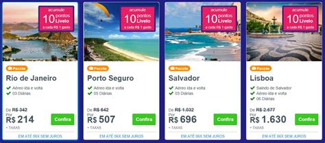 Super Promo O Livelo E Submarino Viagens Acumule Dez Pontos Por Real