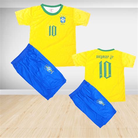 Jual JERSEY BAJU BOLA BRAZIL AWAY SETELAN JERSEY BOLA BRAZIL AWAY