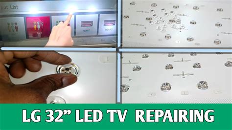 How To Replace Led Strips In Lg Fixing Bad Led Backlight Tutoria Lg