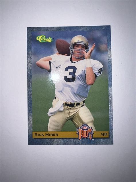 Classic Rick Mirer Seattle Seahawks Ebay