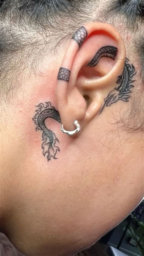 Unique Behind The Ear Tattoo Ideas For A Subtle And Stylish Look Innstyled