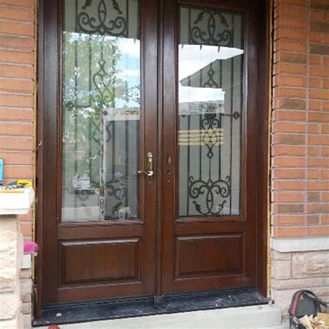 Windows And Doors Toronto Front Doors Wrought Iron Julieta Design Fiberglass Double Doors With