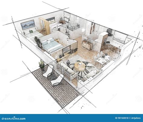 Sketch Of Floor Plan Pin On Interior Design Bodhiswasure