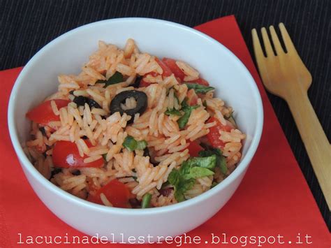 La Cucina Delle Streghe Insalata Di Riso Basmati Con Rucola Pachino E