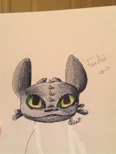 Toothless fan art by AgrNorth on DeviantArt