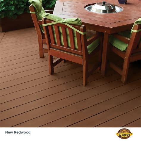 Cabot New Redwood Solid Exterior Wood Stain And Sealer 1 Gallon New