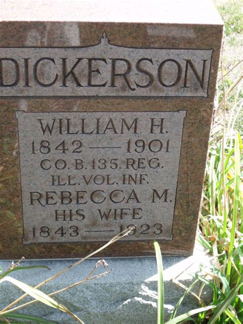 Rebecca Margaret Ater Dickerson 1843 1923 Mémorial Find a Grave