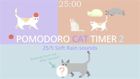 Pomodoro Cat Timer Let S Get Your Homework Work Done In Hour