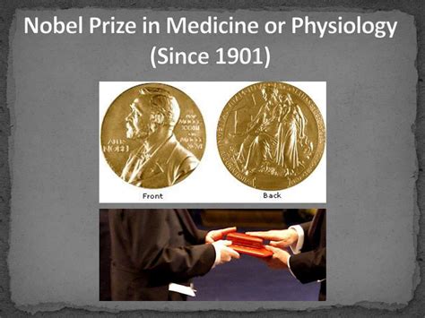 Ppt Nobel Prizes In Medicine Or Physiology Related To Neuroscience